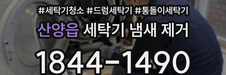 산양읍 세탁기 냄새 제거