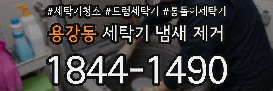 용강동 세탁기 냄새 제거