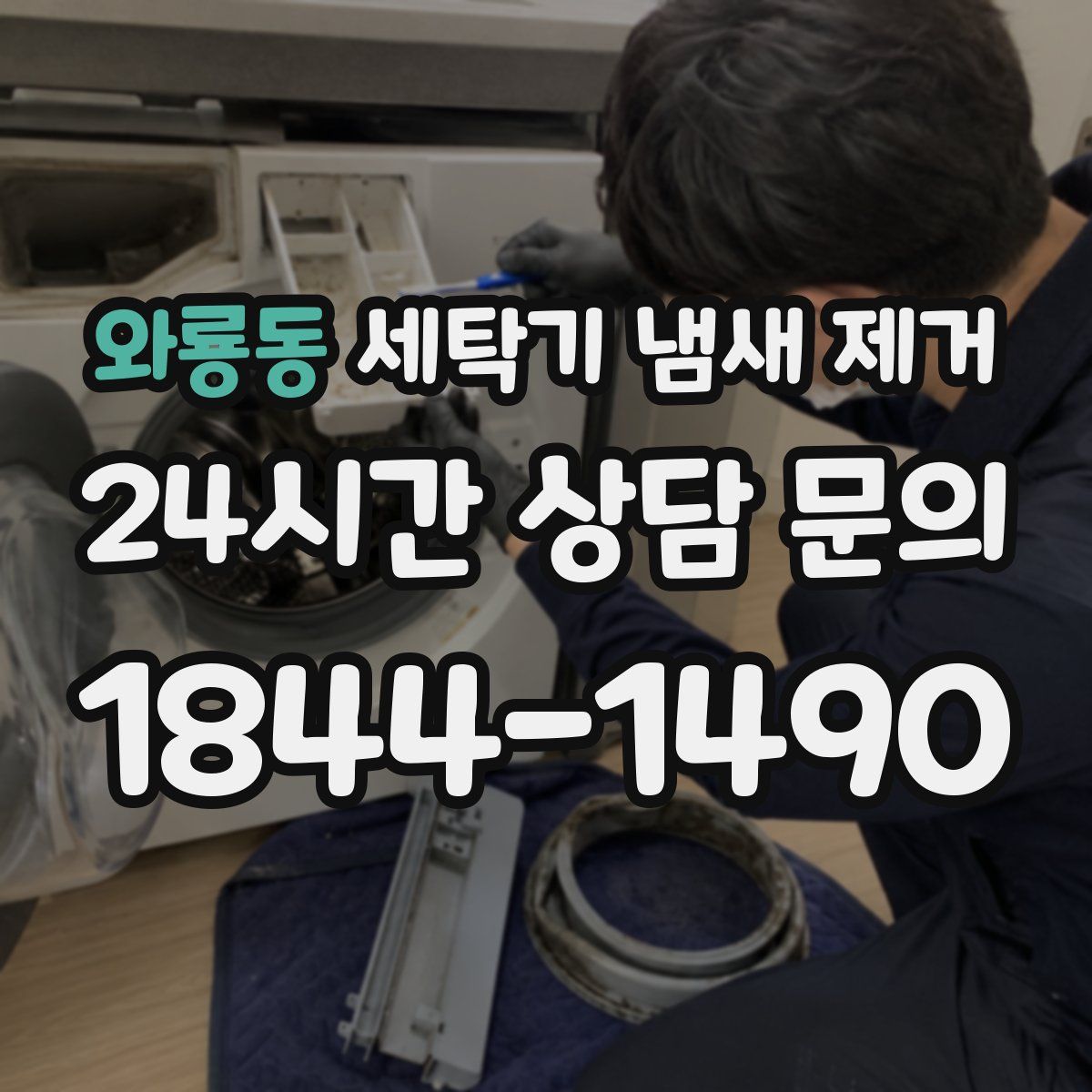 와룡동 세탁기 냄새 제거