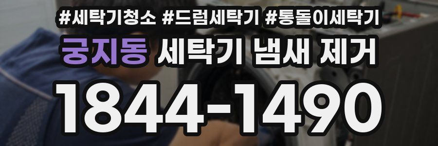 궁지동 세탁기 냄새 제거
