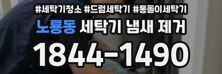 노룡동 세탁기 냄새 제거
