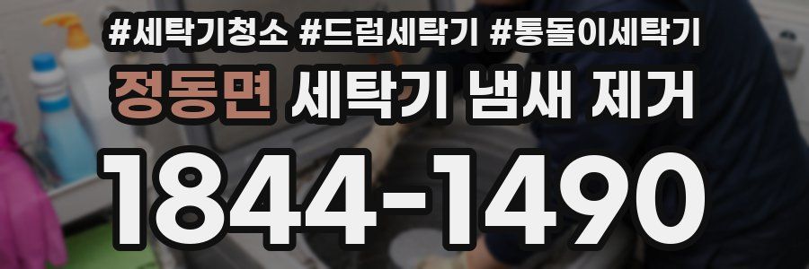 정동면 세탁기 냄새 제거