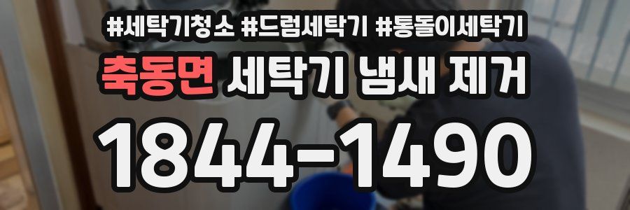 축동면 세탁기 냄새 제거