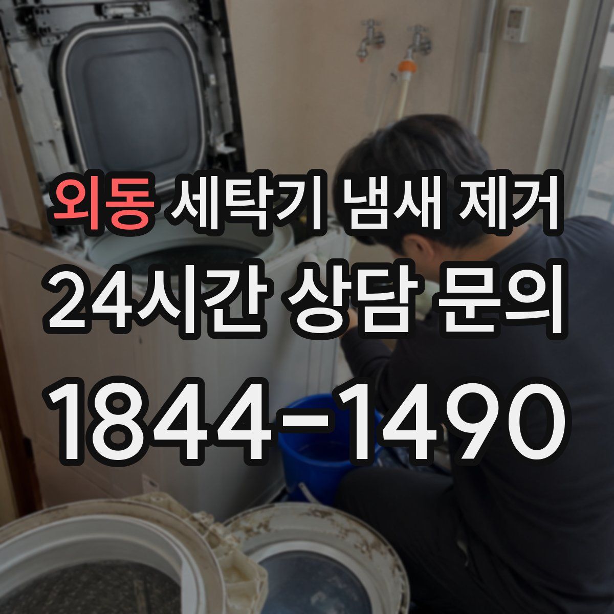 외동 세탁기 냄새 제거