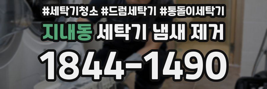 지내동 세탁기 냄새 제거