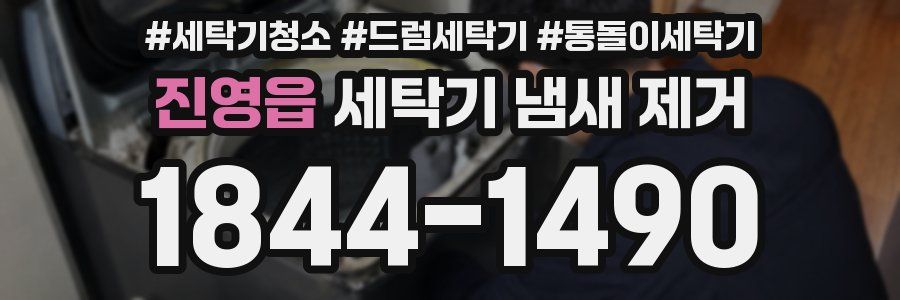 진영읍 세탁기 냄새 제거