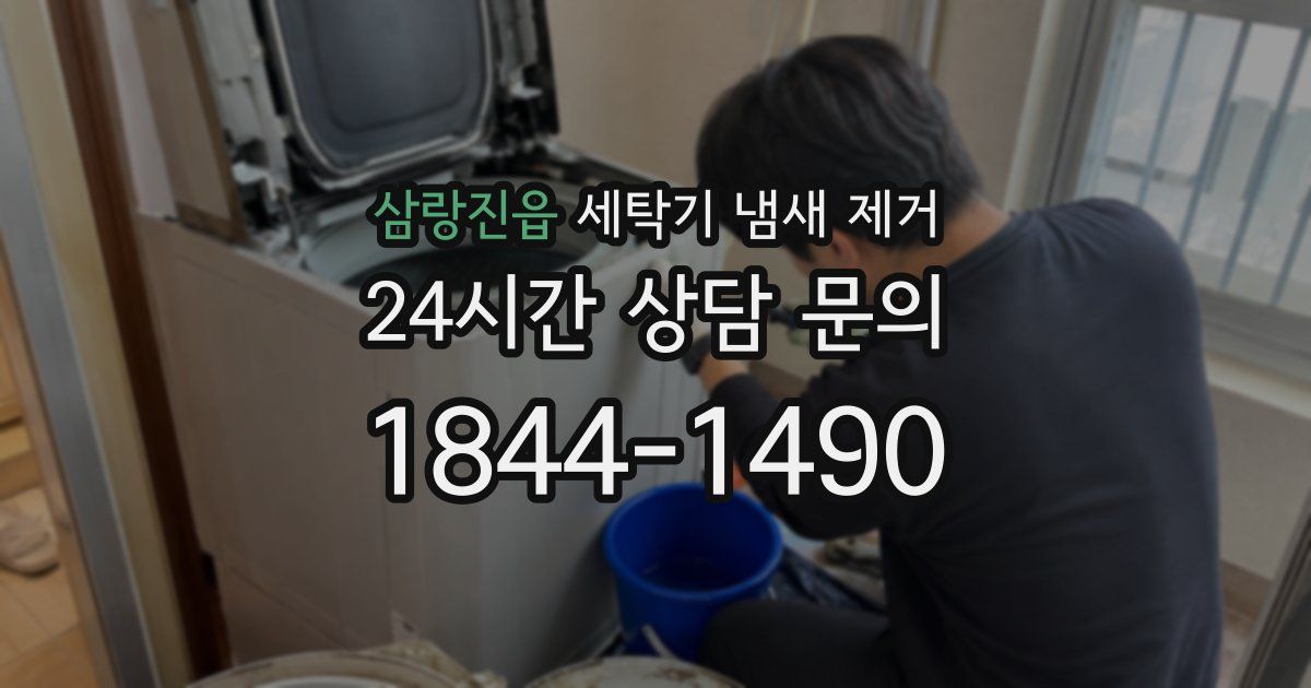 삼랑진읍 세탁기 냄새 제거