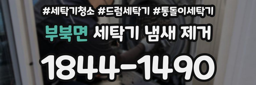 부북면 세탁기 냄새 제거