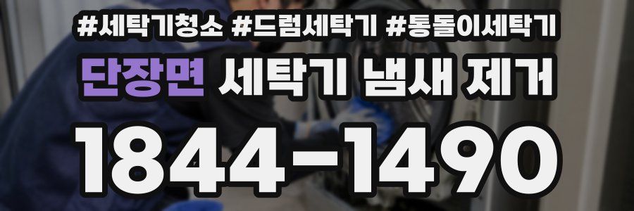 단장면 세탁기 냄새 제거