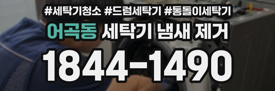 어곡동 세탁기 냄새 제거