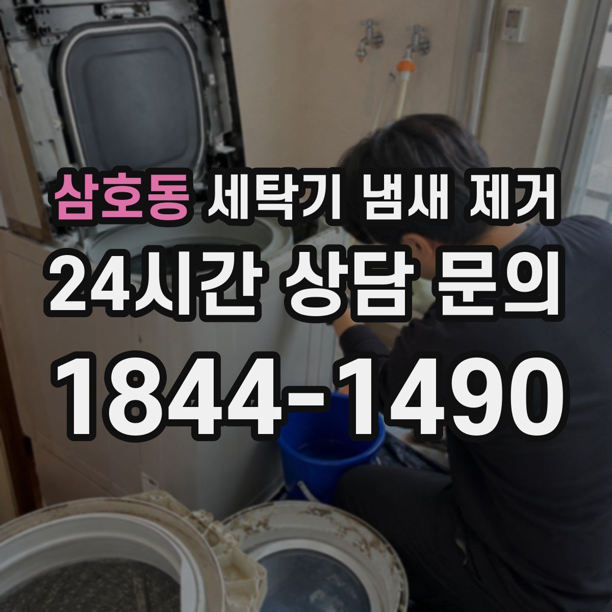 삼호동 세탁기 냄새 제거