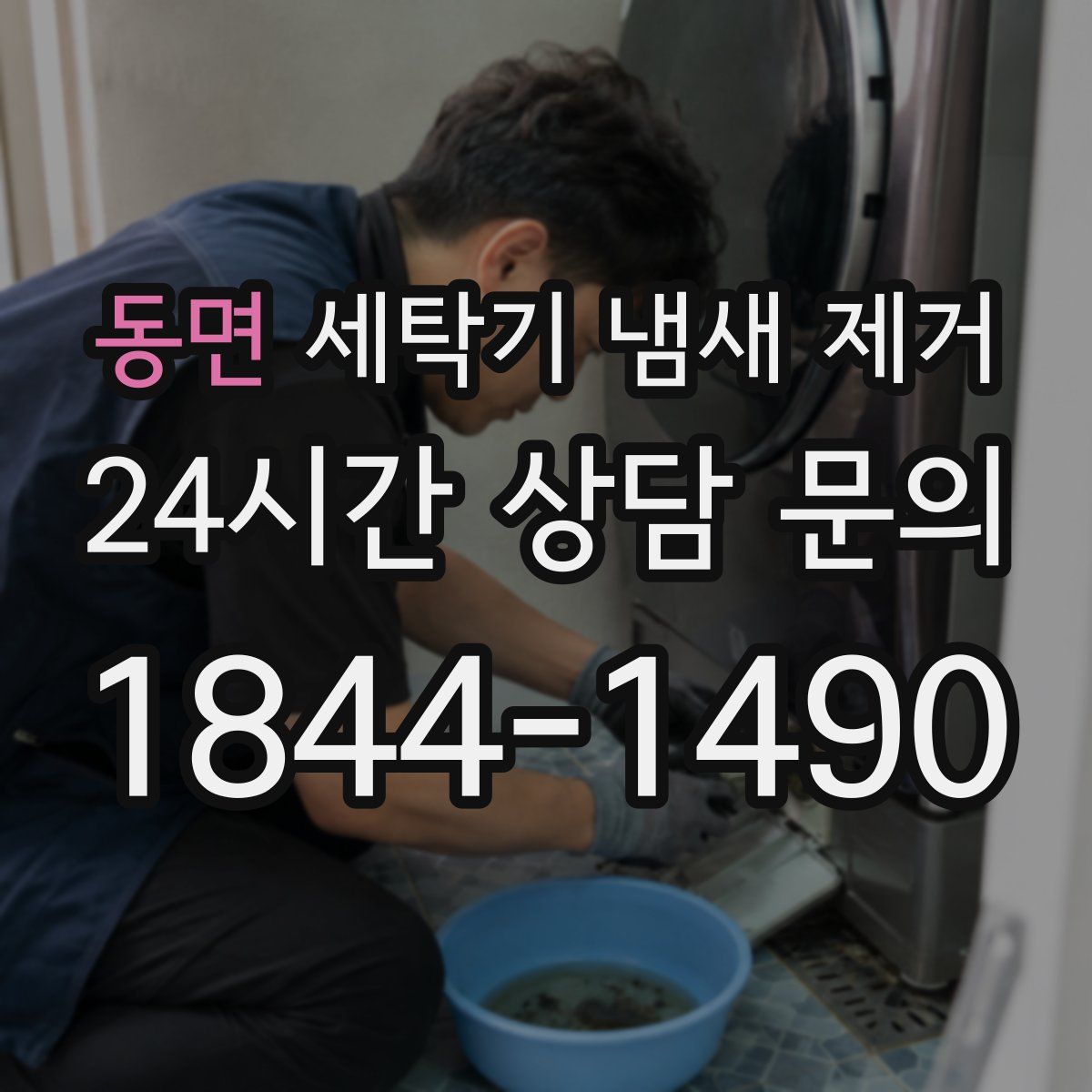 동면 세탁기 냄새 제거