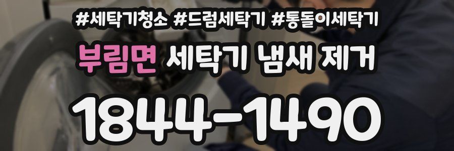 부림면 세탁기 냄새 제거