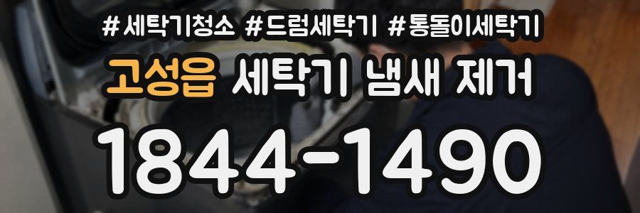 고성읍 세탁기 냄새 제거