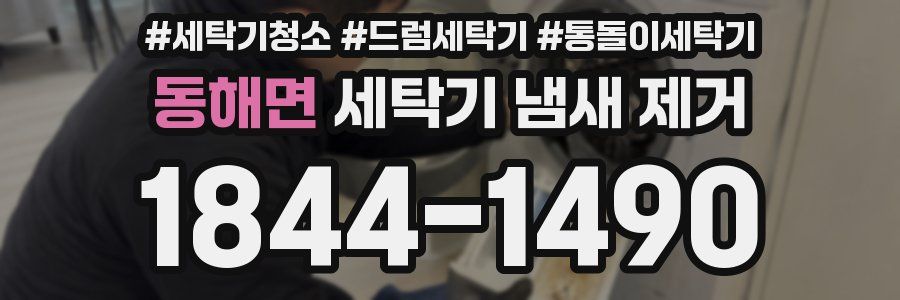 동해면 세탁기 냄새 제거