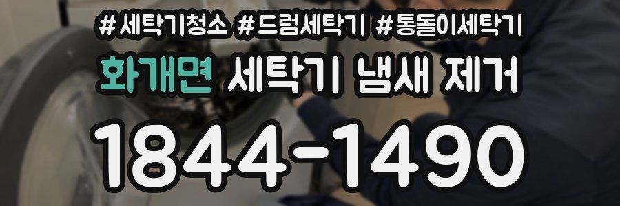 화개면 세탁기 냄새 제거