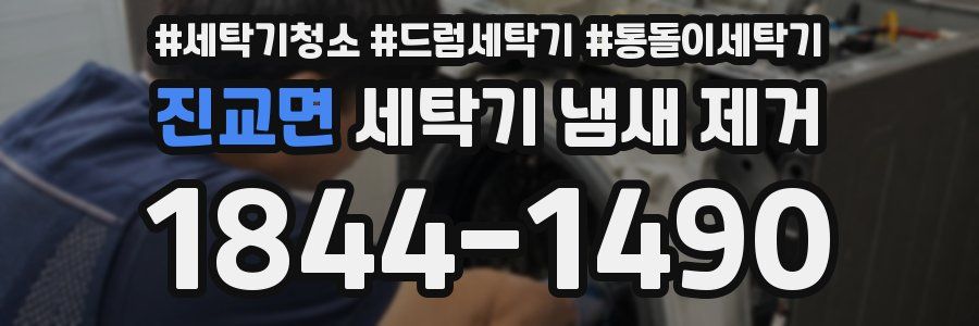 진교면 세탁기 냄새 제거