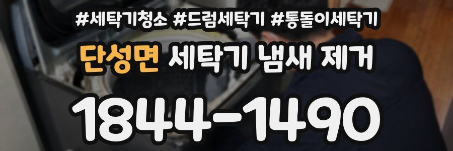 단성면 세탁기 냄새 제거