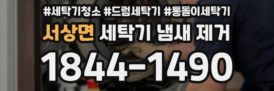 서상면 세탁기 냄새 제거