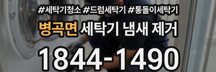 병곡면 세탁기 냄새 제거