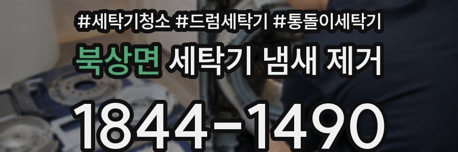 북상면 세탁기 냄새 제거
