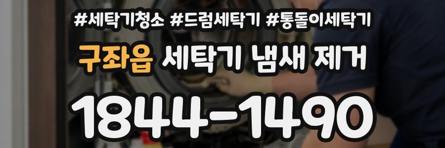 구좌읍 세탁기 냄새 제거
