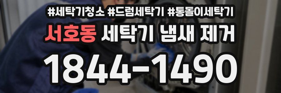 서호동 세탁기 냄새 제거