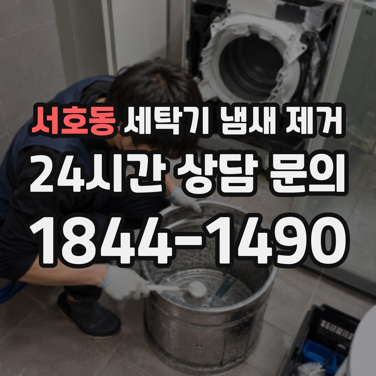 서호동 세탁기 냄새 제거
