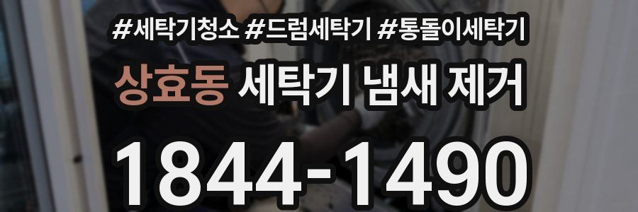 상효동 세탁기 냄새 제거