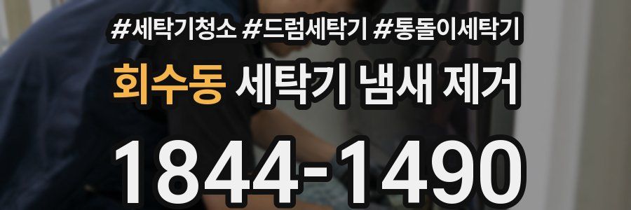 회수동 세탁기 냄새 제거