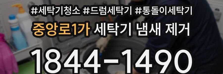 중앙로1가 세탁기 냄새 제거