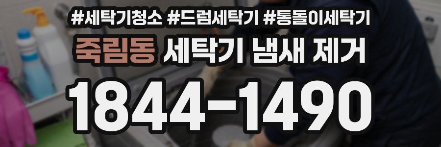 죽림동 세탁기 냄새 제거