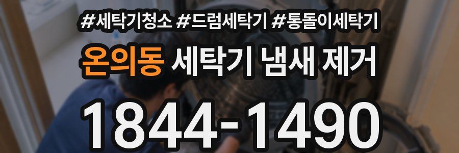 온의동 세탁기 냄새 제거