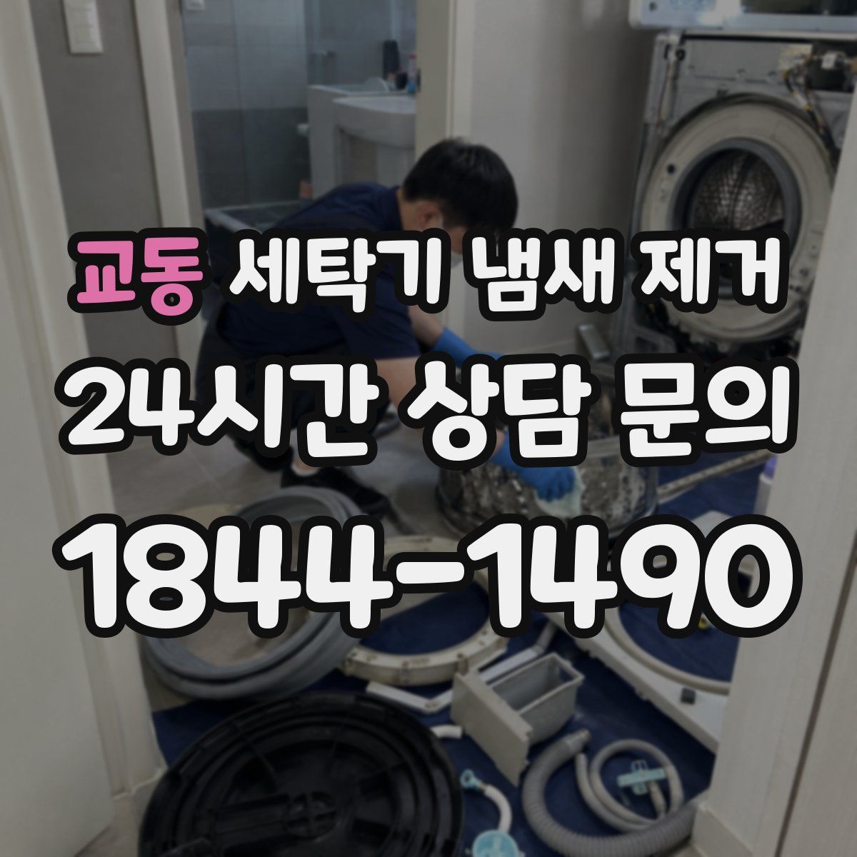 교동 세탁기 냄새 제거