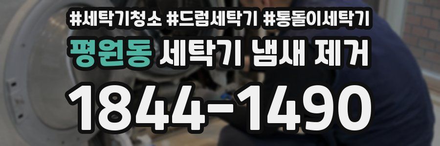 평원동 세탁기 냄새 제거