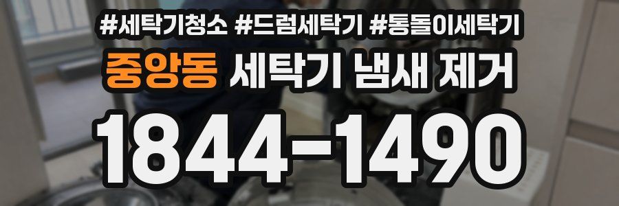 중앙동 세탁기 냄새 제거