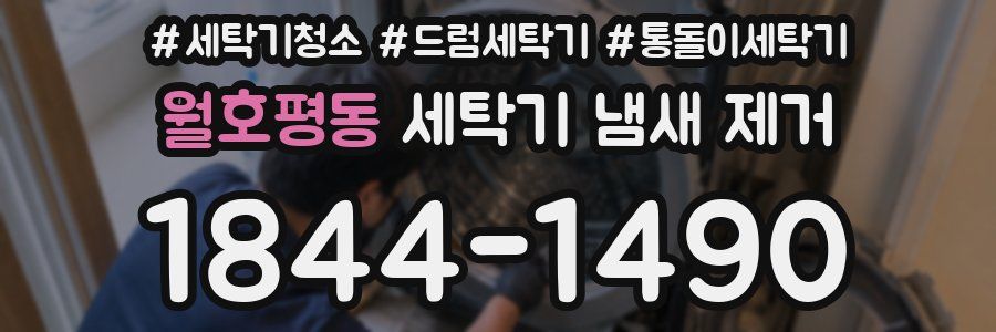 월호평동 세탁기 냄새 제거