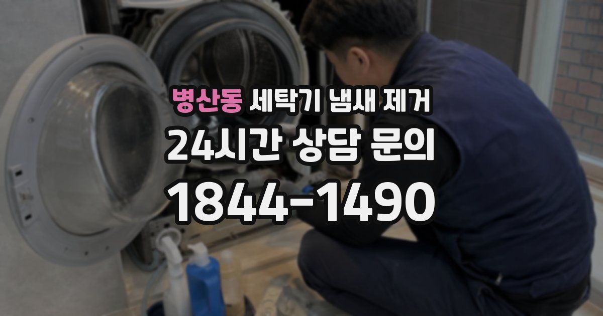 병산동 세탁기 냄새 제거