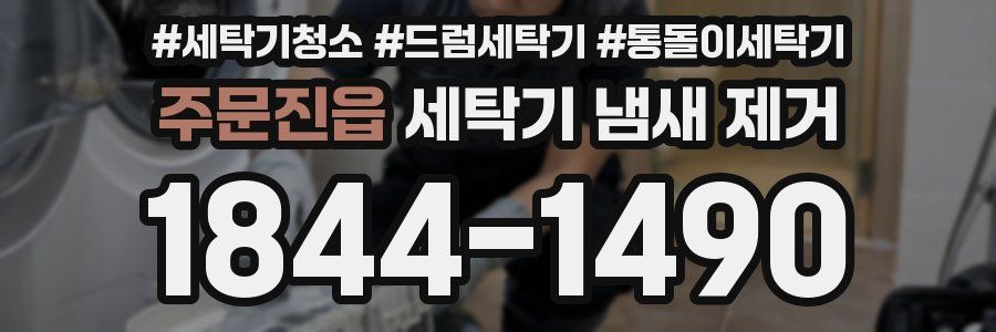 주문진읍 세탁기 냄새 제거