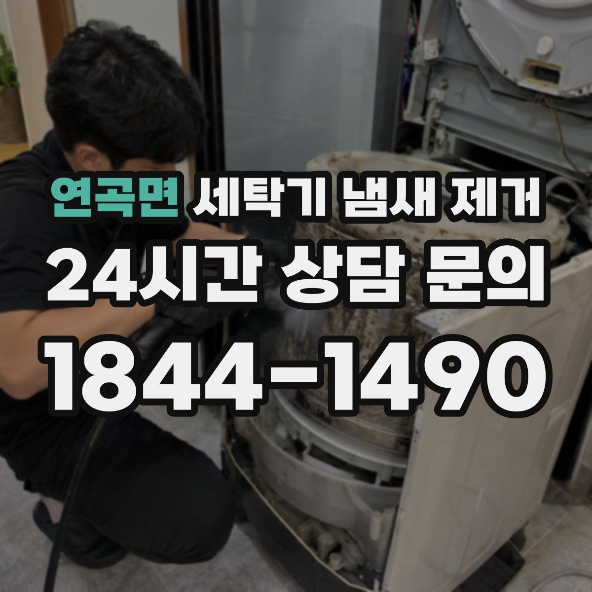 연곡면 세탁기 냄새 제거