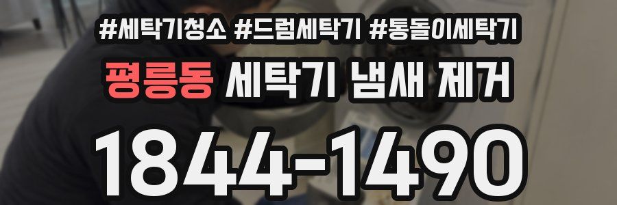 평릉동 세탁기 냄새 제거