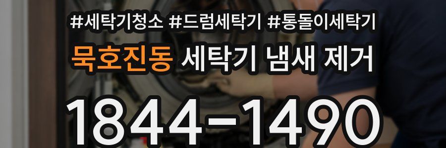 묵호진동 세탁기 냄새 제거