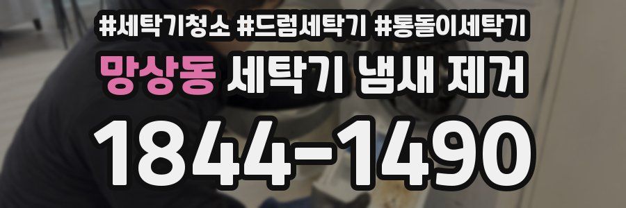 망상동 세탁기 냄새 제거