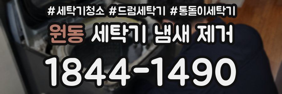 원동 세탁기 냄새 제거