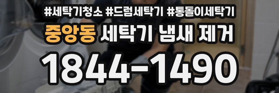중앙동 세탁기 냄새 제거