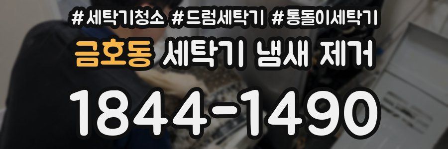 금호동 세탁기 냄새 제거
