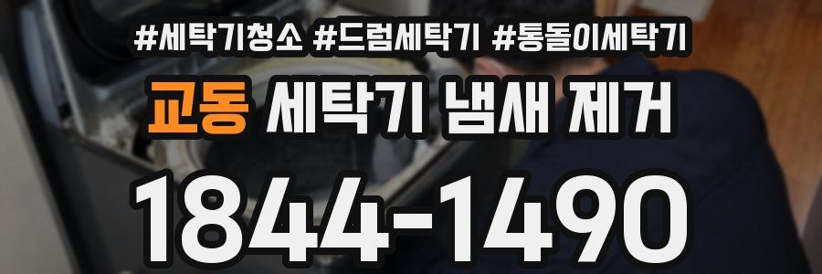 교동 세탁기 냄새 제거