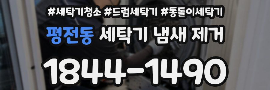 평전동 세탁기 냄새 제거