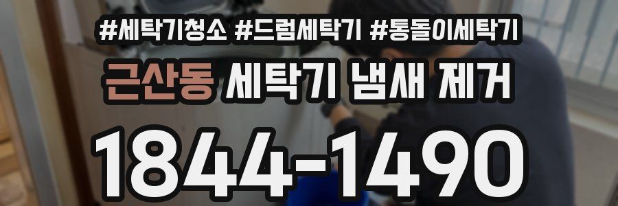 근산동 세탁기 냄새 제거