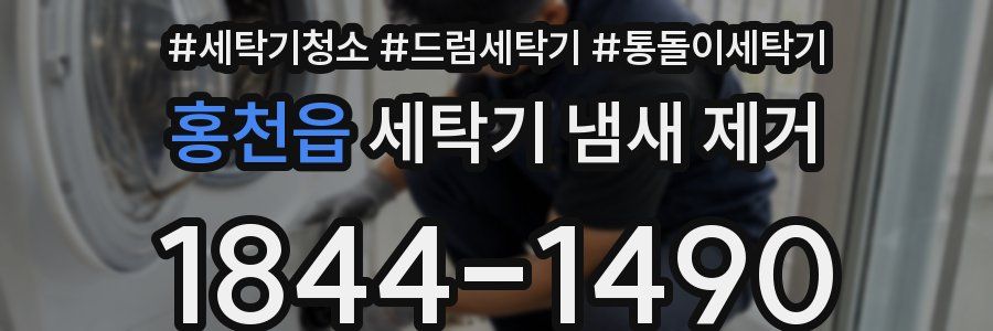 홍천읍 세탁기 냄새 제거